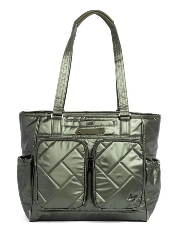 lug Handbags - Lug Trotter Tote Bag Metallic Olive, NWT